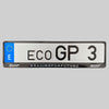 ecoGP Car Plate Holder